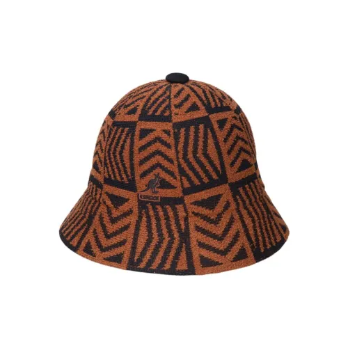 KANGOL Акрил Модифицированный Акрил Полиэстер Стекло Панамы Унисекс Коричневый