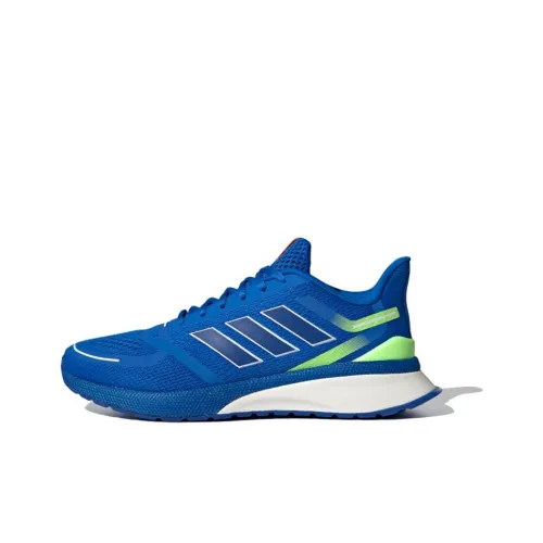 adidas Nova Run Дышащий Низкий Топ Марафон Беговые кроссовки Мужской Синий