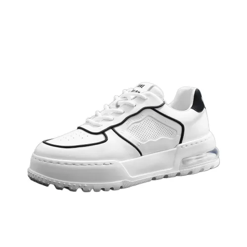 JANE HARLOW Дышащий и Легкий Низкий Топ Повседневная Обувь Мужская Белая