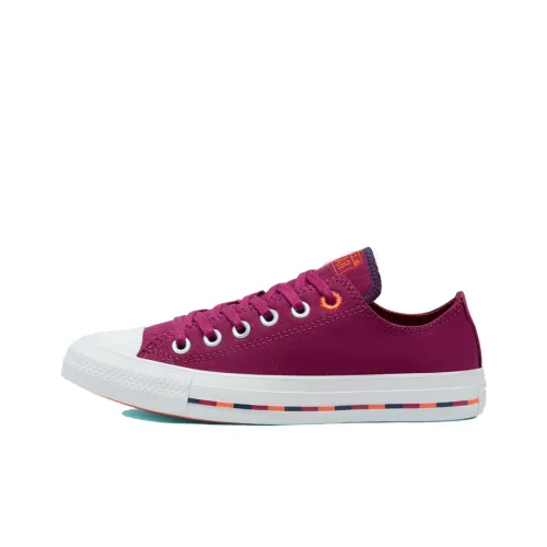 Converse Chuck Taylor All Star Фиолетовые Кроссовки Низкие Топ Кеды Женские Фиолетовые