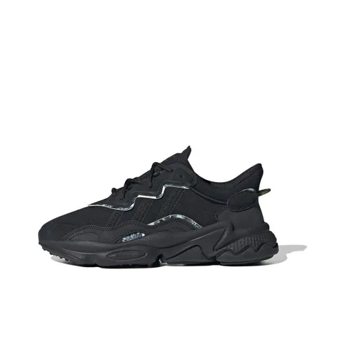 Adidas Originals Ozweego Slip-resistant Abrasion-resistant Low Top Повседневная обувь Женская Черная