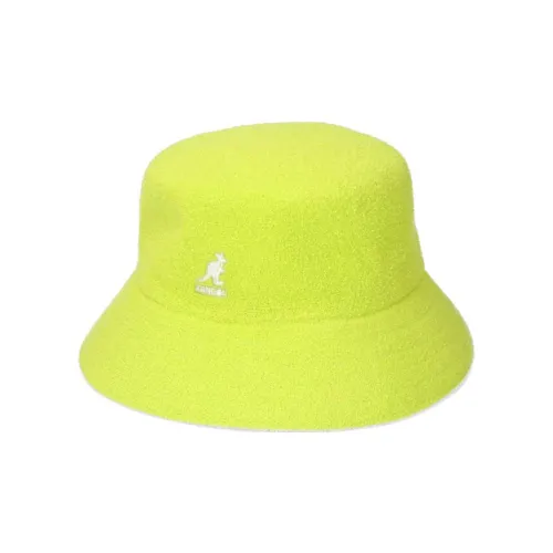 KANGOL Полиэстер Акрил Нейлон Панамы Унисекс Флуоресцентный Желтый