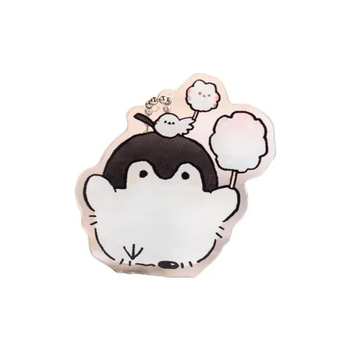 Crooked Melon Production LIKE Пингвин Positive Энергия Acrylic Keychain Подвески аниме-тематики