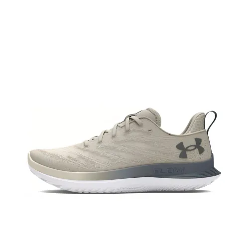 Under Armour Flow Velociti 3 Легкий Низкий Топ Беговые кроссовки Мужские Серые