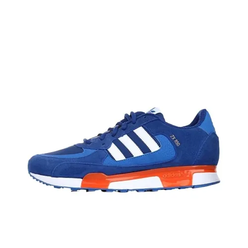 Adidas Originals Slip-resistant Abrasion-resistant Breathable Low-Top Casual Running Shoes Men's White Blue