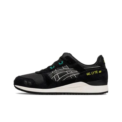 Asics Gel Lyte 3 Low Топ Беговые кроссовки Мужской Черный