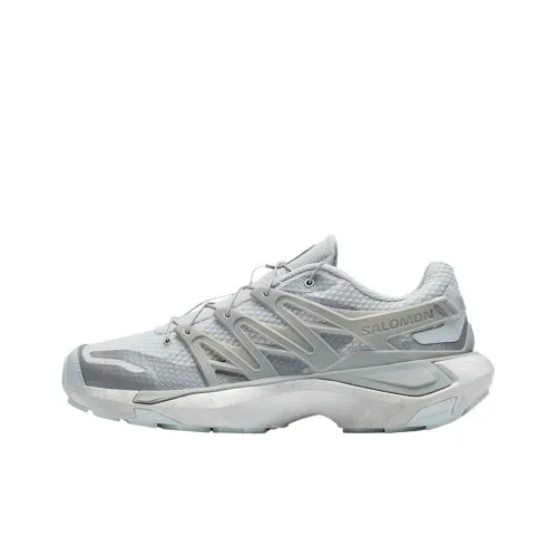 SALOMON XT PU.RE ADVANCED Дышащие Низкие Кроссовки для Бега Унисекс Кремниево-Серый