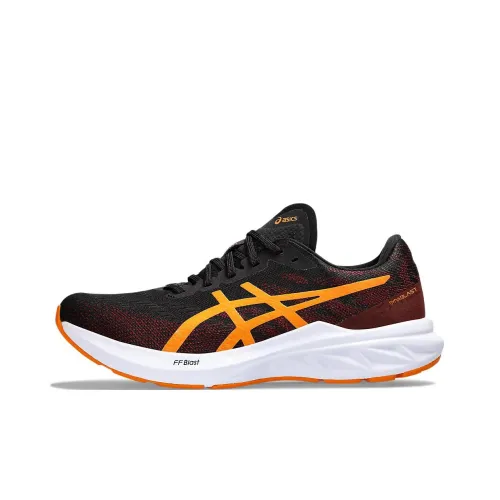 Asics Dynablast 3 Low Топ Беговые кроссовки Мужской Черный Коричневый Белый