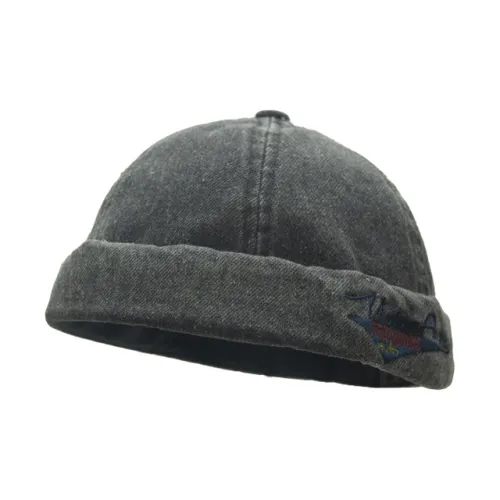 Mo Jiaoting Хлопковая кепка с газетным принтом унисекс