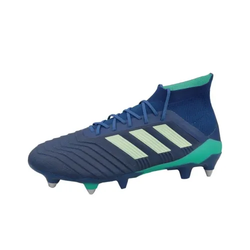 Adidas Predator 18,1 Slip-Resistant Abrasion-Resistant Футбольные бутсы Мужские Темно-синие