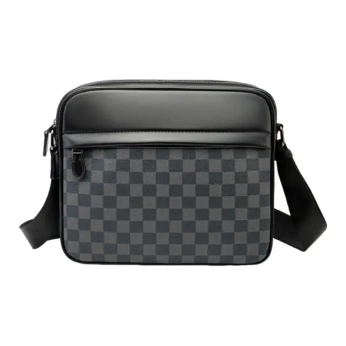 ALNI BITTON PVC Сумка через плечо Стандартная Мужская Черная