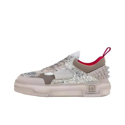 Christian Louboutin Astroloubi Скейтборд Кроссовки Низкие Коричневый Серый Мужской