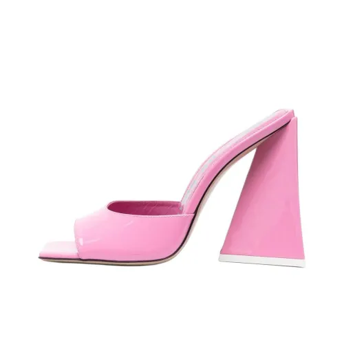 The Attico Devon Шлепанцы 11,5 см Женские Розовые