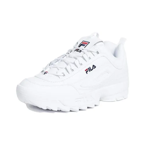 FILA Disruptor SE Low Топ Толстая подошва Кроссовки Мужские Белые