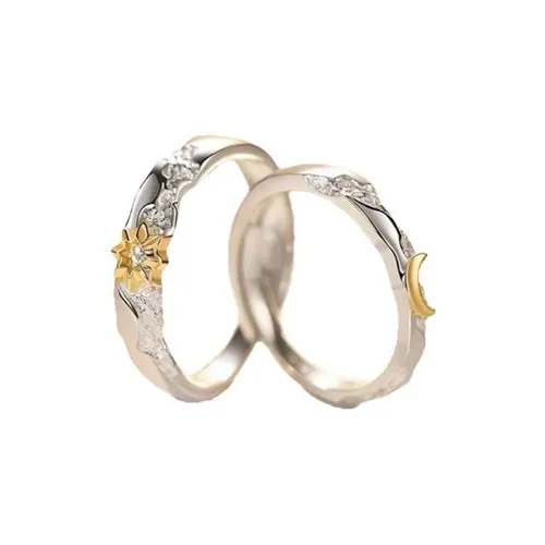 VAN GOGH Нишевый дизайн Регулируемые кольца с отверстием Унисекс