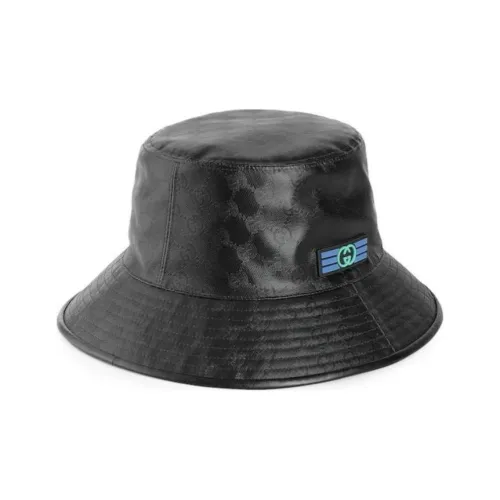 GUCCI Полиэстер Ведрообразные Шляпы Мужской Черный