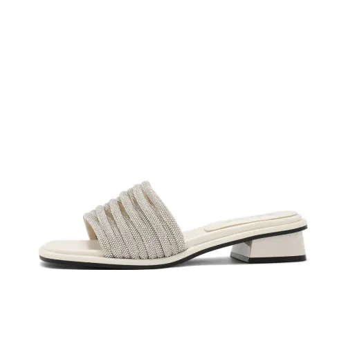 Белль Стразы Устойчивые к истиранию Слипоны Женские