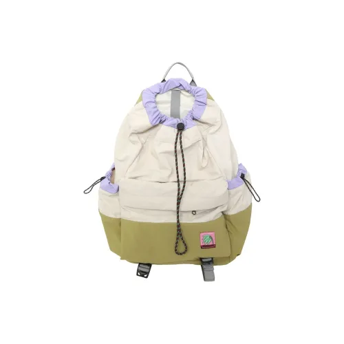 KAKAXI Nylon Рюкзак Унисекс Желтый Зеленый