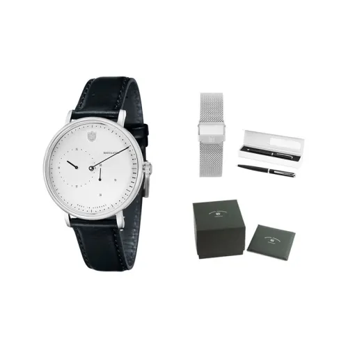 DUFA Alto Mechanical Collection Механические часы Унисекс с белым циферблатом корпус и ремешок из нержавеющей стали