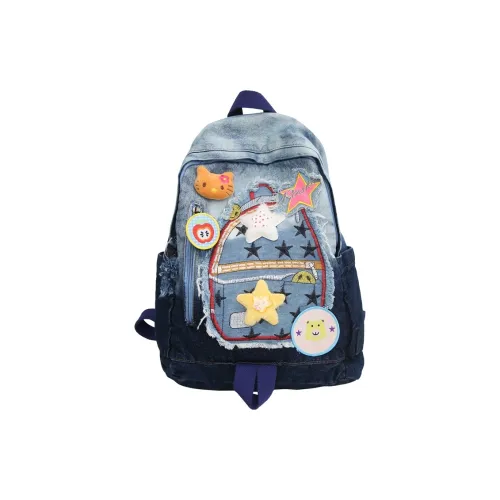 Venerable Brahma Denim Backpack Regular Women's