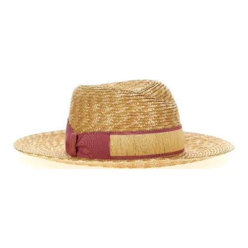 Borsalino Straw Hats Caps Women's Multicolor Borsalino Солома Шапки и Кепки Женские Многоцветные