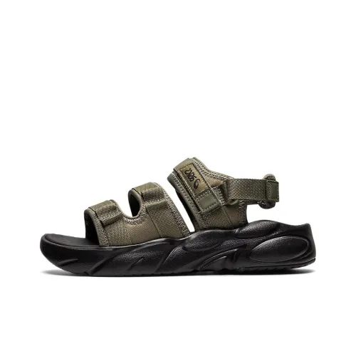 Asics Bondal Пляжные сандалии Унисекс Зеленый Черный