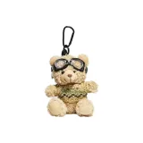 Свитер с хаки полосами - Бурый медведь