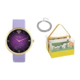 Saint-Tsel impression Свет Кварцевый часы браслет Подарочная коробка