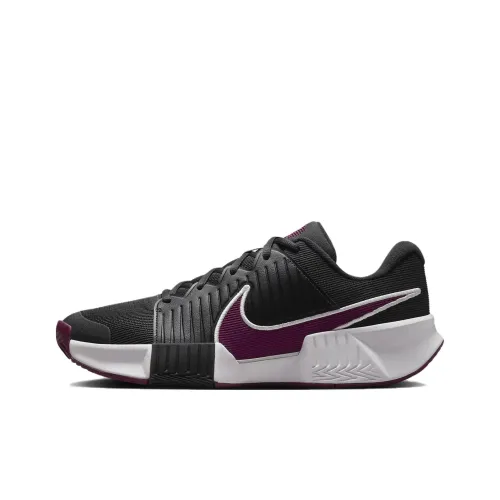 Nike GP Challenge Pro Низкий Топ Кроссовки для Тенниса Мужские Черные Фиолетовые