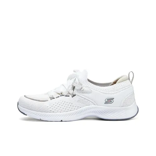 SKECHERS SPORT ACTIVE Беговые кроссовки Низкий Топ Белый Женский