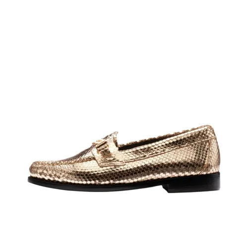 G.H. Bass Co. Lilianna Keeper Bit Weejuns Лоферы Женские Золотые