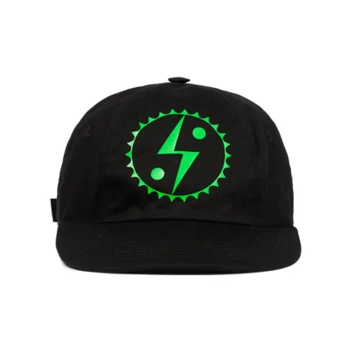 Stella McCartney Хлопковые кепки женские зеленые