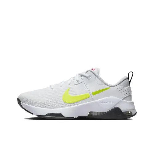 Nike Zoom Bella 6 Slip-resistant Abrasion-resistant Low Top Casual Running Shoes Women's White Green Найк Zoom Bella 6 Противоскользящий Устойчивый к истиранию Низкий Топ Повседневные Беговые Кроссовки Женские Белый Зеленый