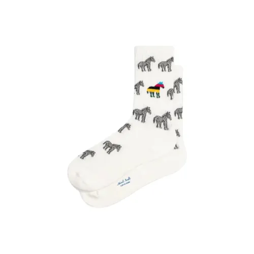 Paul Smith Носки Crew Мужские 1 Пачка Белые