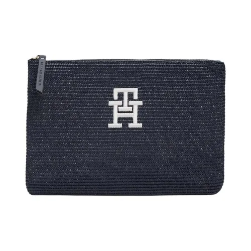 Tommy Hilfiger Полипропиленовая пляжная сумка клатч женская космический синий