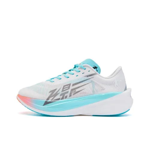 QIAODAN Flying Shadow PB4,0 Беговые кроссовки Низкий Топ Джордан Белый Женский