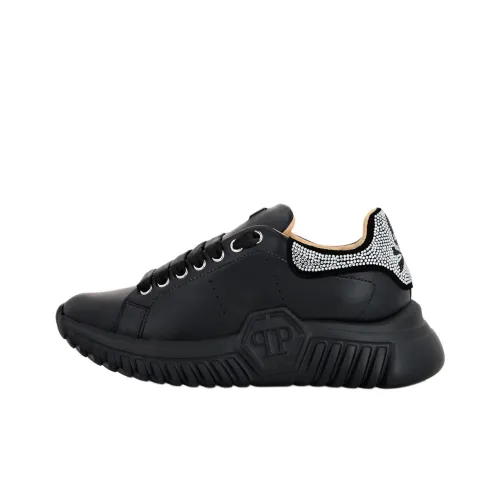 PHILIPP PLEIN Низкий топ Повседневная обувь Женская Черный