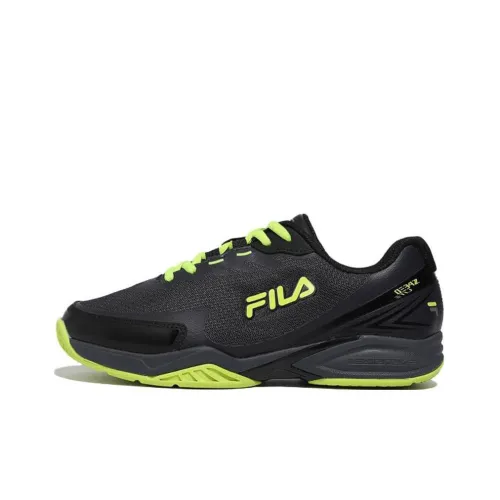 FILA Advantage T7 Low Топ Кроссовки для тенниса Унисекс Черный Зеленый Корейский стиль