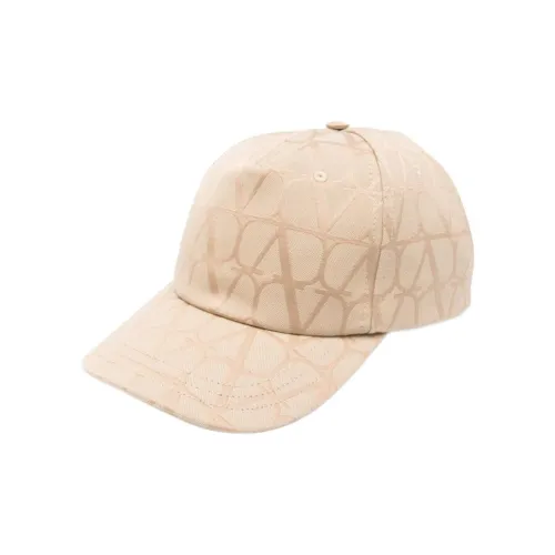 Valentino Хлопковые кепки Мужские Бежевые
