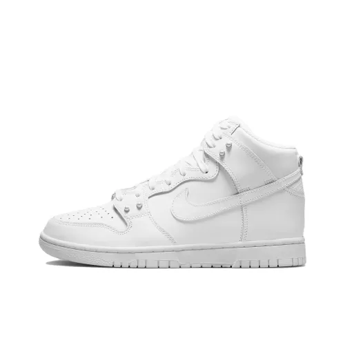 Nike Dunk SB Mid Pro Устойчивые к истиранию MID Скейтборд Кроссовки Мужские Белые
