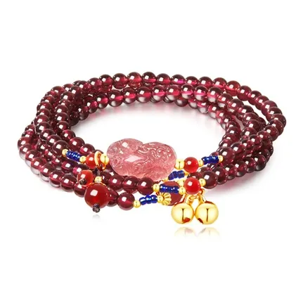 MOONS FAME Гранатовый Браслеты Женские