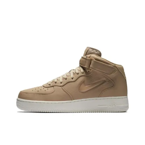 Nike Air Force 1 Ретро Prm Non Slip Lightweight MID Скейтбординг Кроссовки Мужские Умбра