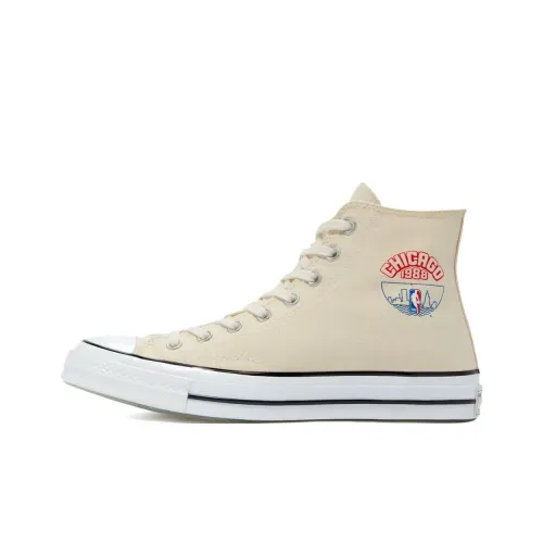 NBA x Converse Chuck Taylor All Star 70 High 'Seattle Supersonics' Высокие Кеды Унисекс Бежевые