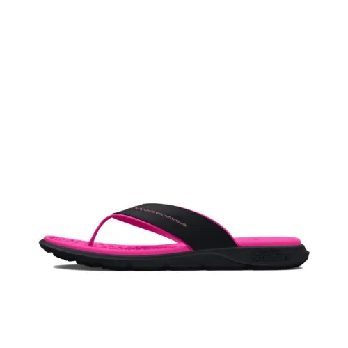 Under Armour Marbella Резиновая подошва Шлепанцы Женские Розовый Черный