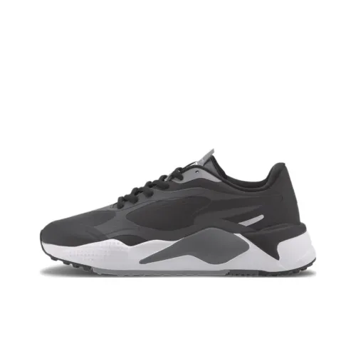 PUMA RS г Shock Absorbers Slip-Resistant Low Top Беговые кроссовки Женские Черные
