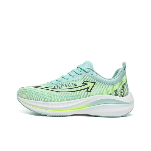 Кроссовки Up Run для бега, низкий топ, мятно-зеленый, унисекс