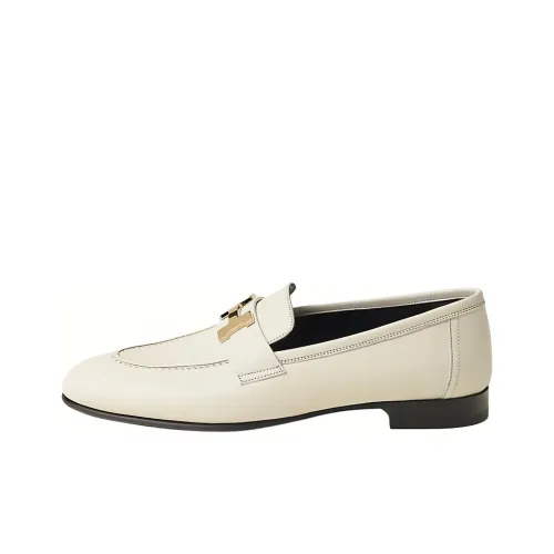 HERMES Париж Лоферы Женские Белые