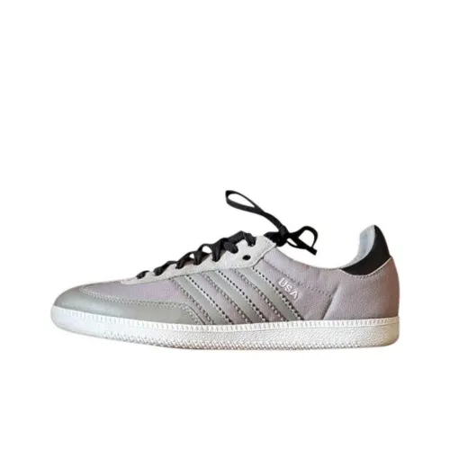 Adidas Originals Samba Амортизация Износостойкие Низкие Кроссовки для скейтбординга Мужские Белые