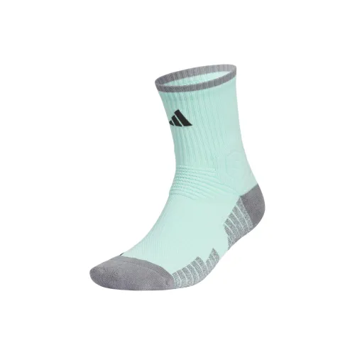 Adidas Баскетбольные носки Crew Select Баскетбольные носки Унисекс 1 упаковка Прозрачные Мятно-зеленый Черный