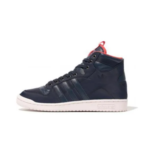 Adidas Originals Decade Hi Stefan Glerum Амортизация Износостойкие Высокие Кроссовки для Скейтбординга Унисекс Синий